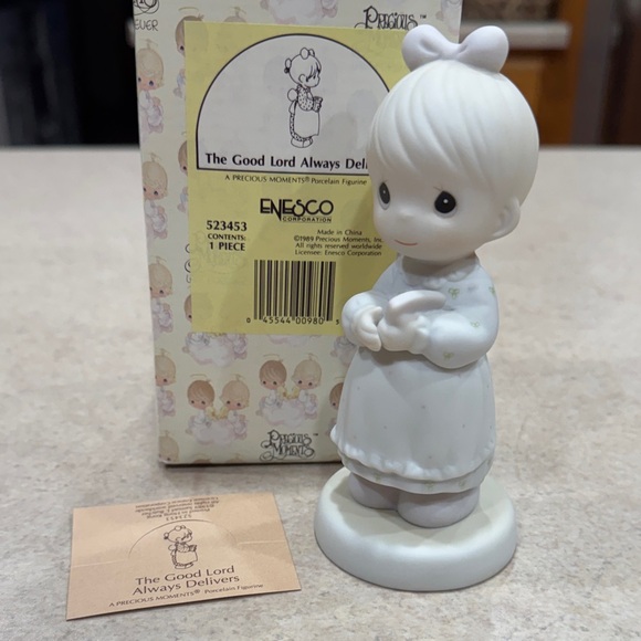 Precious Moments Other - Precious Moments Figurine - 523453 The Good Lord Always Delivers